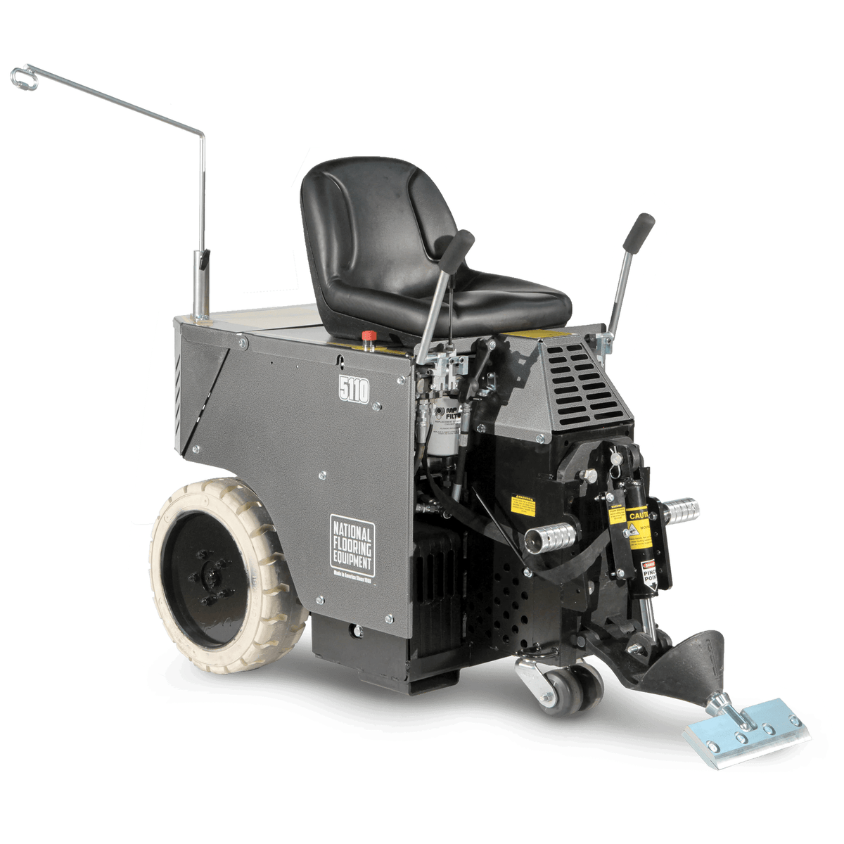 National Equipment (NFE) 5110 Ride-on Floor Scraper, Electric - 5110